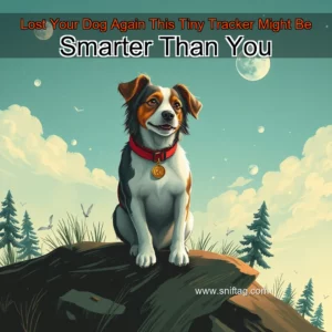 Artistic representation for Lost Your Dog Again This Tiny Tracker Might Be Smarter Than You