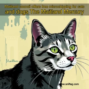 Artistic representation for Maitland council offers free microchipping for cats and dogs The Maitland Mercury