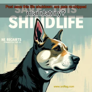 Artistic representation for Post save this life shutdown: are pets re-chipped mandatory?