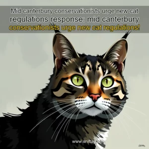 Artistic representation for Mid canterbury conservationists urge new cat regulations response: mid canterbury conservationists urge new cat regulations!
