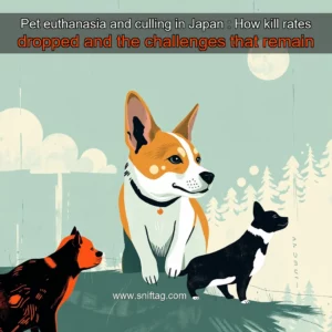 Artistic representation for Pet euthanasia and culling in Japan : How kill rates dropped and the challenges that remain