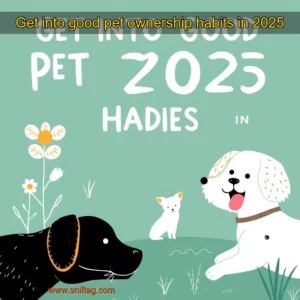 Artistic representation for Get into good pet ownership habits in 2025