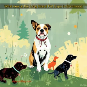 Artistic representation for What new at the Long Island Pet Expo in Brentwood