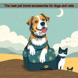 Artistic representation for The best pet travel accessories for dogs and cats