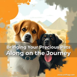 Artistic representation for Bringing Your Precious Pets Along on the Journey