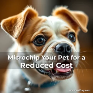 Artistic representation for Microchip Your Pet for a Reduced Cost