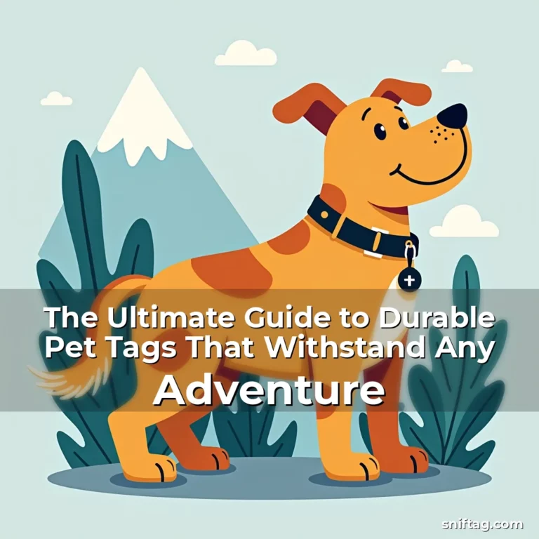 The Ultimate Guide to Durable Pet Tags That Withstand Any Adventure