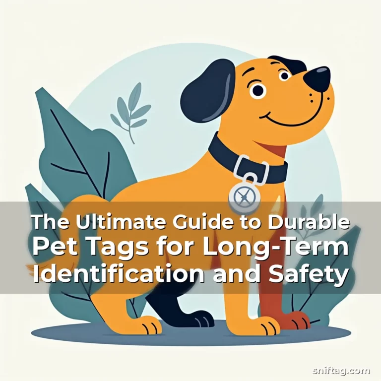 The Ultimate Guide to Durable Pet Tags for Long-Term Identification and Safety
